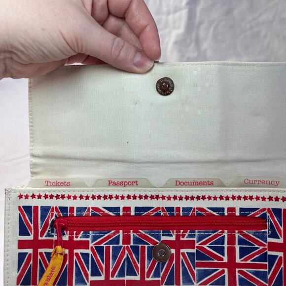 Emma Bridgewater Union Jack Travel Wallet Organizer - Picture 5 of 8